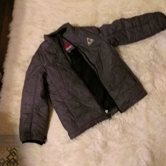Boys Garry Gray Winter Jacket - Picture 1 of 6